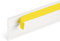 Seiletech.de FENSTERLEISTE MIT LIPPE | 5 m | 70 mm x 1,5 mm | selbstklebend | Weiß | Flachleiste Dichtungleiste Profileleiste Abschlussleiste