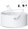Câble USB C 10m, Câble USB Type C pour Mi Camera 2K Magnetic Mount, Mi Wireless Outdoor Security Camera 1080p, pour Mi Smart Camera C301, USB vers USB C Câble Chargement pour Caméra Sécurité, Blanc