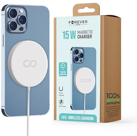 Magnetic 15W MagSafe Compatible Wireless Charger Forever CORE