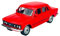 Welly FIAT 125 Rot Polski FIAT 125p 1/60 1:60 7cm Modell Auto Die Cast Neu im Kasten
