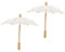 2 Piezas Paraguas De Algodón Paraguas Mini Paraguas De Encaje Sombrilla Nupcial Pequeña Sombrilla De Encaje Pequeño Paraguas Boda Paraguas De La Vendimia De Madera 15c