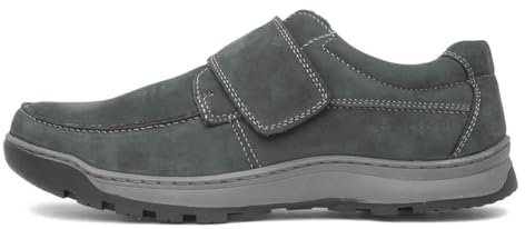 Hush Puppies Male Casper Touch Fastening Shoes, Navy, 13