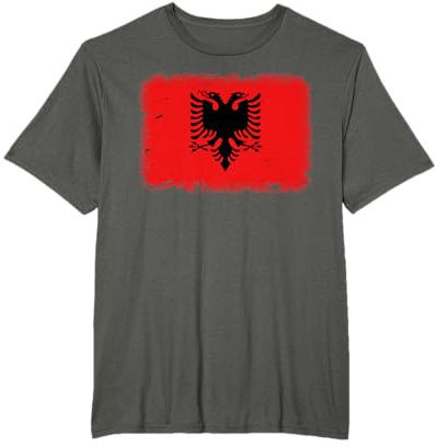 Maillot Albanie foot Drapeau Albanie Cadeau Albania T-Shirt