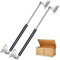 ARANA Lot de 2 vérins à gaz universels 500 mm 200 N 20 kg pour lit ottoman robuste, trappe de sol, porte, meuble de rangement et projets de bricolage, vérins à gaz de 50 cm, support de levage avec