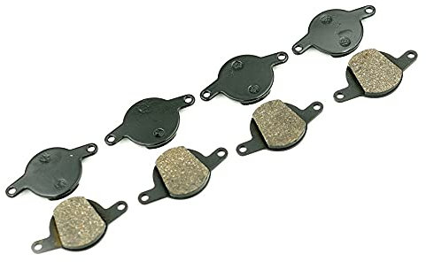 GPRTKULE 4 Paare Fahrradscheibenbremsbeläge/Fit für Magura Magura Clara 2001-2002 Louise 2002-2006, Louise FR Scheibenbremse, Schwarze Klasse Fahrradteile