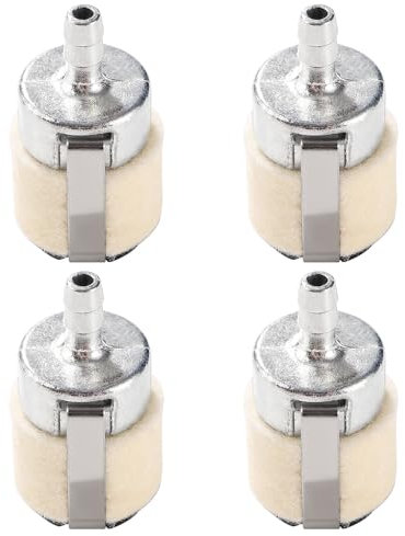 VooGenzek 4 Piezas Filtro de Combustible de Fieltro, Desbrozadora Cartucho de Filtro, Compatible con Echo 13120507320 13120519830 125-527