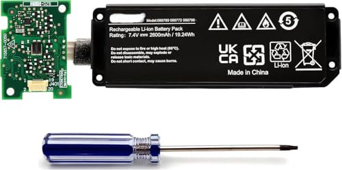 7.4V 2600mAh 088789 088772 088796 battery Compatible for Bose SoundLink Mini 2, Mini II Speaker (incl. battery board, no welding required. Read the Compatibility Check before purchasing)