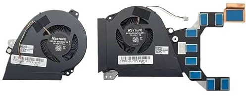 QHHOZHD Laptop Cooling Fan for ASUS for ROG for Zephyrus GX501 GX501V GX501VI GX501VSK GX501GI Notebook PC VGA Cooler Radiator CPU GPU 12V(CPU GPU)