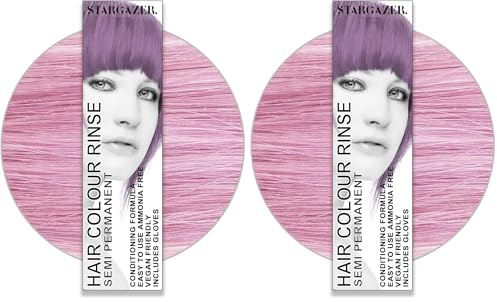 Stargazer Products Erikaviolett Semi-Permanentes Haarfärbemittel, 2er Pack (1 x 70 ml)