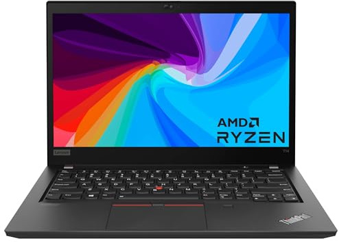 Lenovo Thinkpad T14 Gen 2 Ordinateur Portable Professionnel, 14 Pouces FHD (1920x1080), AMD Ryzen 5 Pro 5650U, 16 Go de RAM, 512 Go de SSD, Clavier QWERTY, Windows 11 Pro (reconditionné)