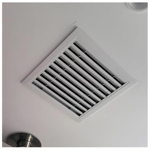 griglia aerazione Coperture Bianche For Griglia Di Presa D'aria Di Ritorno, Griglia 8 10 12 14 16 18 20 22 24 26 28 30 32 33 35 Pollici, Sistemi HVAC Griglia(WxH 25x55cm/9.8x21.7in)