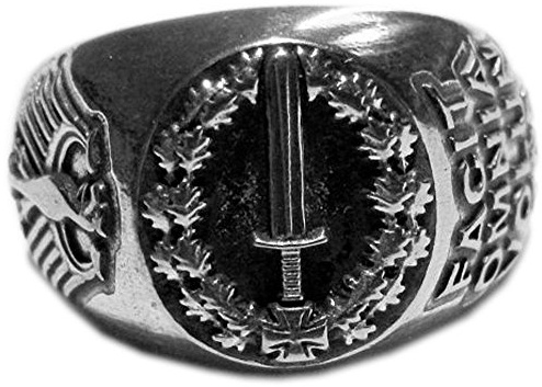 MK-Art Militaria Deutscher Ring Kommando Spezialkräfte KSK mit Motto Facit Omnia Voluntas (Der Wille entscheidet)