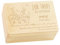 LAUBLUST Erinnerungsbox Taufe - Arche Noah - Personalisiertes Taufgeschenk - Holzkiste ca. 30 x 20 x 14 cm, Natur, FSC®