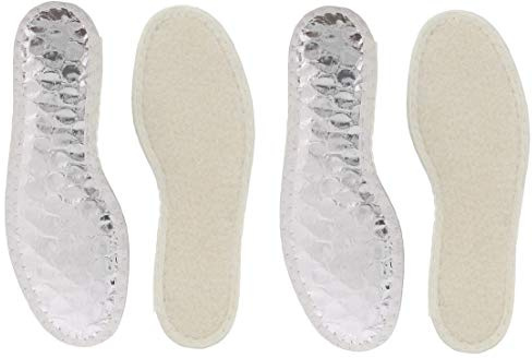 Bama 2 Paar Alutherm Airtech Winter Einlegesohle-n + gratis GreenFeet Reinigungstuch (45 EU)