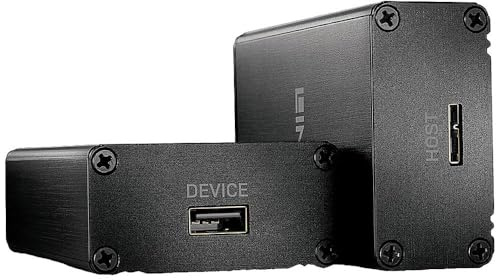 Lindy Extender USB 3.0 Fiber Optic 350M 350m USB 3.0 Black