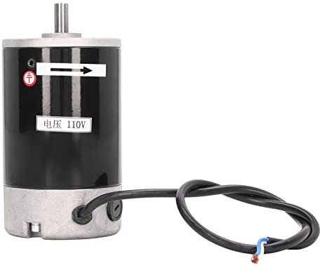 Tornio Per Ferro da 500 W,Mini Motore Per Tornio, Motore Per Tornio da 6000 Giri/min con Grande Torsione E Basso Rumore Per Tornio Per Ferro CJ18a(220V)