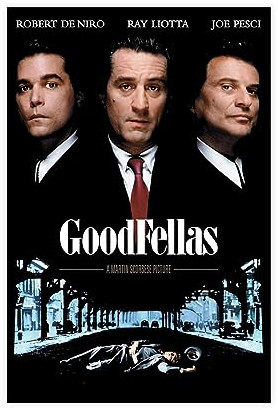 ETOMEY GoodFellas Filmposter auf Leinwand, Poster, Wandkunst, Dekor, Bild, Gemälde für Wohnzimmer, Schlafzimmer, Dekoration, ungerahmt, 30 x 45 cm