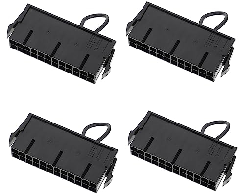 jojofuny 4stücke Netzteiltester Für ATX- Mit Jumper-brücke Und Anschlussstecker Starter Kompatibel Poligem Stecker
