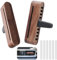 Auto Diffusor für Ätherische Öle - 2 Stück Aromatherapie-Diffuser Mit 6 Nachfüllauflagen, Mini-Holz-Diffusor, Vent Clip