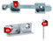 GU Set di lamiere di chiusura con 1 lamiera di chiusura ribaltabile UF8-185 e 10 fogli di chiusura 8-184 per finestre in legno con Euronut 7/8 x 4, con set di viti ToniTec