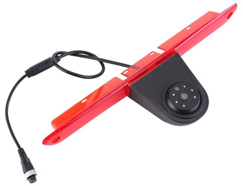 Transporter Van Bremsleuchte Rückfahrkamera wasserdichte HD Auto Rückfahrkamera für Transporter Mercedes Sprinter W609 W907 W910 316 CDI Viano Transit Ducato Crafter Master Brake lamp Schwarz