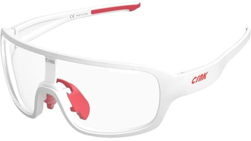 CRNK Vivid Optical 2 Sportbrille – Perfekte Sicht, Komfort, Leicht & Robust, UV-Schutz – Ideal für Radfahren, Laufen & Outdoor - VO2-W