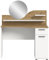 xonox.home Wohnen Vanity Schminktisch Frisiertisch Kosmetiktisch weiß Nb,Abs. Artisan Eiche Nb.ca.110x135x46 cm