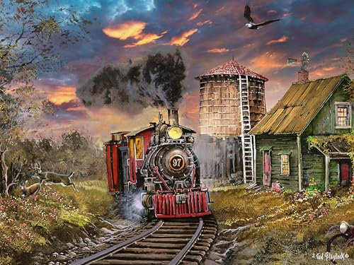Ceaco - Ted Blaylock - Engine 97-750 Teile Puzzle
