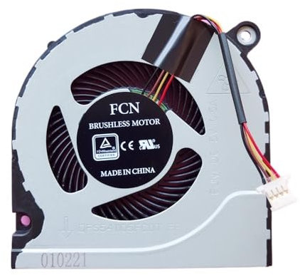 YXYOZMD Nuova Ventola di Raffreddamento della CPU per Acer Predator Helios 300 G3-571 Nitro5 AN515 AN515-51 52 AN515-41 FJN1 CPU Fan Cooler(Only One Piece)