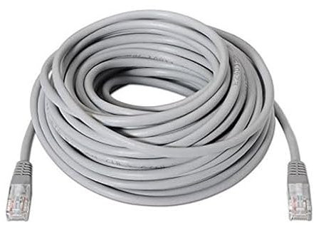 Cable Red LATIGUILLO RJ45 Cat.5E UTP AWG24,10M Gris NANOCABLE