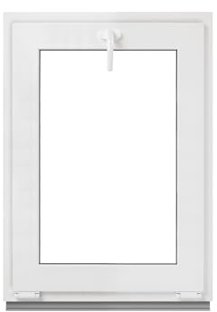 Framex Ventana de Sótano - Ventana Oscilobatiente, Blanca, 50 x 70 cm, Doble Acristalamiento, Cristal Transparente, 32 mm (4/24/4) 500 x 700 mm (Ancho x Alto) Función de Ventana Oscilobatiente