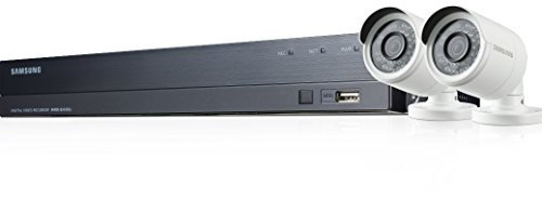 Samsung Sdh-B73023BF 4 canali Full HD Video Security System, Bianco, SDH-B73023BF/CU