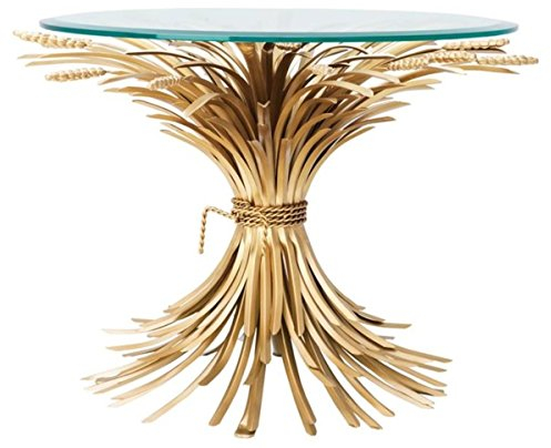 Casa Padrino Luxus Beistelltisch Antik Gold Ø 80 x H. 55 cm - Designermöbel