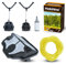 Haishine Filtro aria Kit tappo olio gas per Husqvarna 136 141 137 142 36 41 Motosega Ricambi