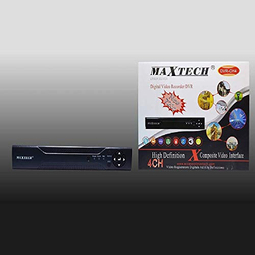 OISE ART STORE Trade Shop - Video Registratore Digitale Dvr Ad Alta Definizione 4 Canali 720p Maxtech Dvr-ch4