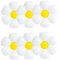 6 Palloncino Foil Margherita, XXL Palloncini a Margherita, Bianco Palloncini a Foglio di Mylar di Fiore, Bianco Fiore Palloncino per Ragazze Compleanno Ragazze a Tema Anniversario Margherita Feste