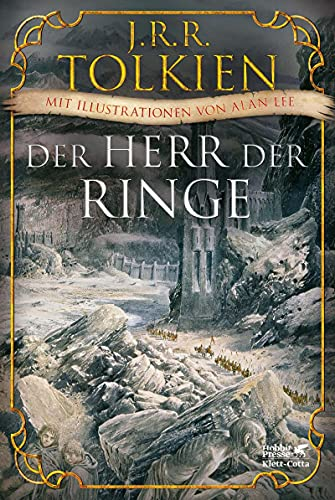 Der Herr der Ringe: illustrierte Ausgabe + 1 exklusives Postkartenset [Hardcover] J. R. R. Tolkien