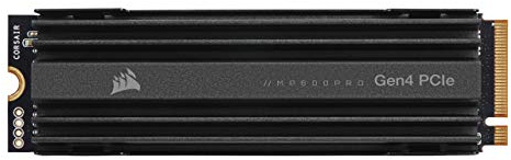 Corsair MP600 PRO Gen4 PCIe x4 NVMe M.2 SSD – High-Density TLC NAND – Aluminum Heatspreader – M.2 2280 Form-Factor