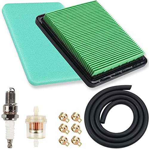 ZAMDOE Filtro de Aire GCV160 para Honda GCV190 GC190 GC160 GX100 GCV135 GCV190A GCV190LA Motor HRC216 HRR216 HRR2169VKA HRX217 Cortacésped, con Kit de Ajuste