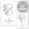 OLGS U-Heft und Impfpasshülle 3-teilig Set individualisiert Buchstabe Untersuchungsheft Hülle & Impfpasshülle Geschenkidee personalisierbar mit Namen, Geburtsdatum (Uhefthüllen, personalisiert, 23)