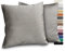 BEAUTEX Lea Samt Kissenhüllen 2er Set, Premium Kissenbezug, Sofa- und Dekokissen, Größe und Farbe wählbar (Grau 60x60 cm)