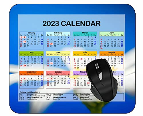 Special Design 2025 Calendar Mouse Pad,Shape Background Light Stone Gaming Mouse Pad