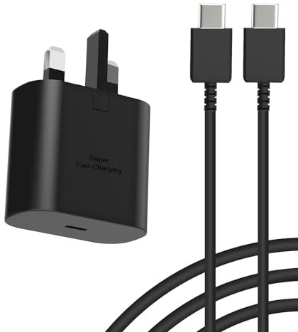 25W Super Fast Charger for Samsung,Etopgo PD 3.0 USBC Charger with 2M Type C Fast Charging Cable Adaptor for Samsung Galaxy S24 S23 Ultra S23+ S23 S22 Ultra S21+ A53 5G A54 Z Fold/Flip 4