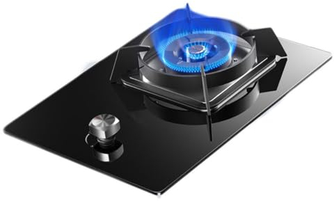Cuisinière À Gaz Portable, Cuisinière Au Propane À Brûleur Unique, Max 17742,4 BTU Avec Allumage Électronique À Impulsion, Verre Trempé, Convient Aux Cuisines D'appartements Et Plus Encore (Color : N