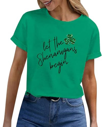 Guy Fawkes Night Deals St Patricks Day Face Paint Woman St Patrick Day Shirt St Patrick Day Outfit Patrick Costume Ireland Rugby Shirt 2023 World Cup Sale Clearance 1P