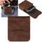 Niaoszhex Universal Folding Screen Housse de téléphone Housse de téléphone Portable Housse de Ceinture pour: Samsung Z Flip/flip3 5G/flip4/flip5,trouver N3 Flip,Motorola RAZR 40 et Plus (3056 Brun)