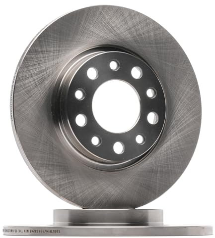 RIDEX 2x Bremsscheibe Hinten Ø278mm Höhe: 33,4mm Dicke: 12mm Lochkreis-Ø: 110mm voll 82B1758