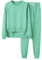 Tute Estate e Autunno da Donna Set Abbigliamento da Salotto Completi da 2 Pezzi Moda Tuta Casual Set Coordinati Tuta da Casa Felpa Abbigliamento Sportivo Ampio Casual Tute da Palestra per Yoga