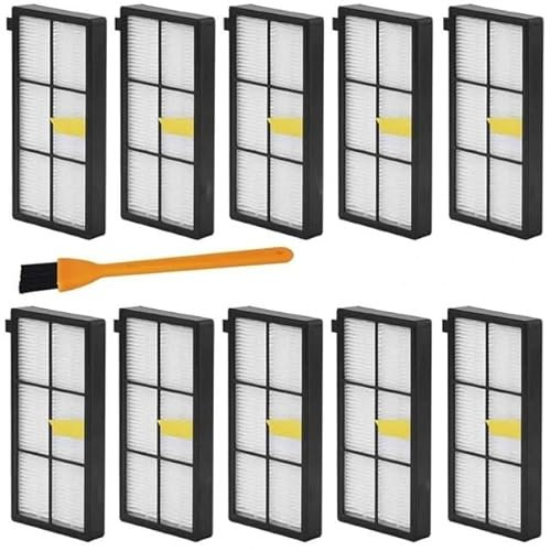 BATIVFLUG Accessorio 11 filtri Hepa compatibili con Irobot Roomba 960 800 870 871 880 980 981 Filtri di Ricambio compatibili con aspirapolvere, Kit Honfa