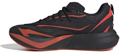 Adidas Unisex-Adult Lightblaze Tron Ares Sneaker, Black/Bold Orange/White, 9 Women/8 Men